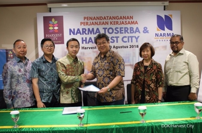 Narma Toserba akan buka gerai di kawasan komersial Harvest 