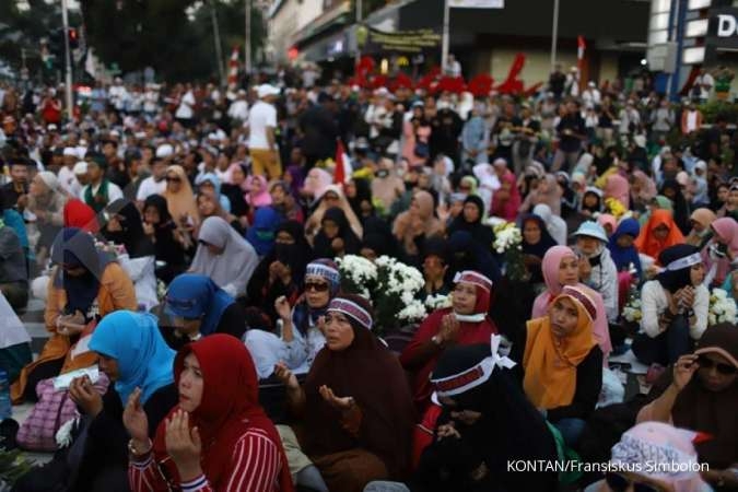 Koordinator aksi MK klaim mereka turun ke jalan tidak dukung paslon tertentu