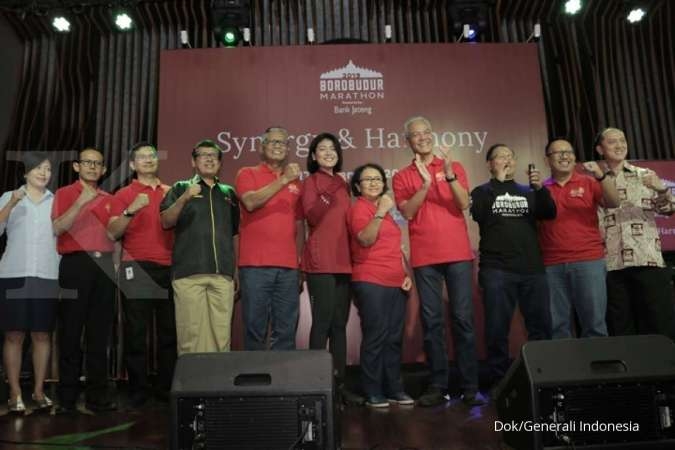 Generali Kembali Proteksi Pelari Borobudur Marathon