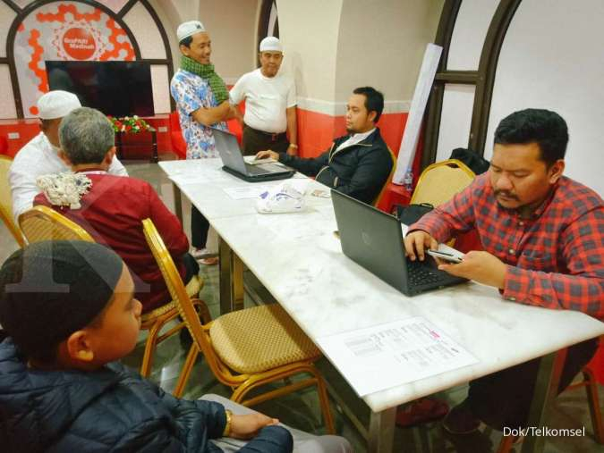Telkomsel Pastikan Kenyamanan Layanan Komunikasi Sejak di Asrama Haji Hingga di Tanah Suci