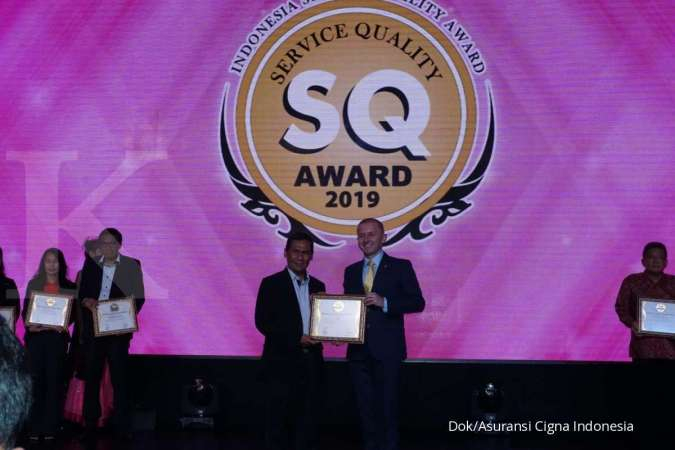 Wujudkan Komitmen Layanan Berkelas Dunia, Cigna Raih Service Quality Award 2019