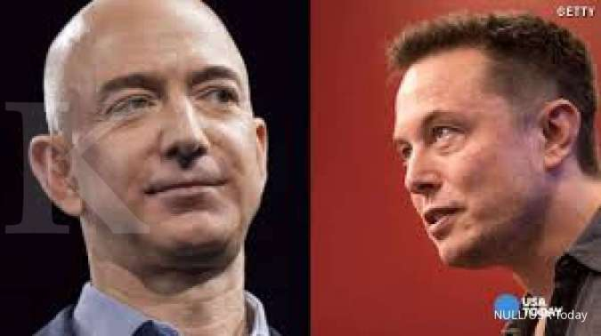 Posisi Jeff Bezos Sebagai Orang Terkaya Dunia Mulai Digoyang Elon Musk