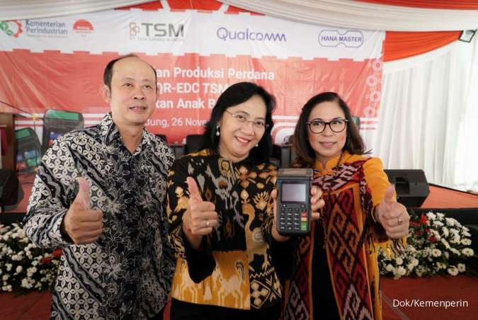 Pacu Daya Saing IKM, Kemenperin Apresiasi Mesin QR-EDC Buatan Lokal