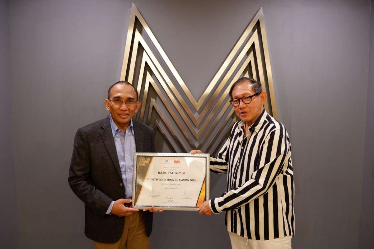 Direktur Utama Elnusa Petrofin Sabet Penghargaan Industry Marketing Champion 2019 Ajang Marketeer of The Year Award