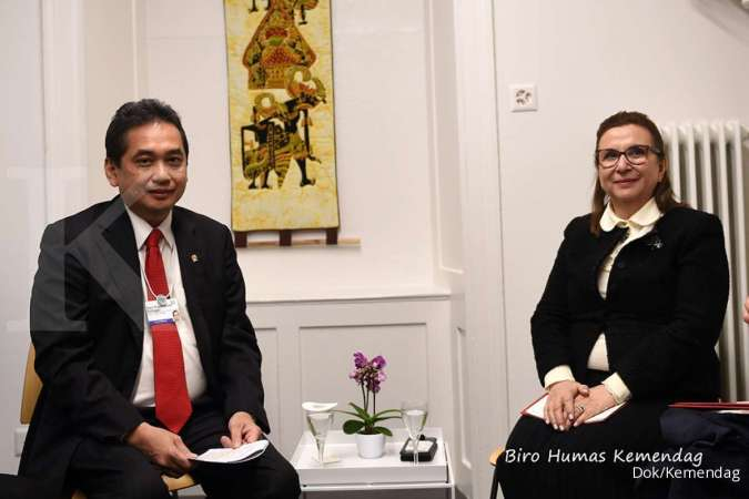 Bahas Percepatan Penyelesaian Perundingan IT-CEPA, Mendag RI Bertemu Menteri Perdagangan Turki di Davos