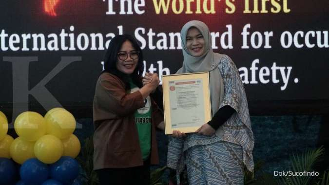 Sucofindo Serahkan Sertifikat ISO 45001: 2018 Kepada PT Transportasi Gas Indonesia