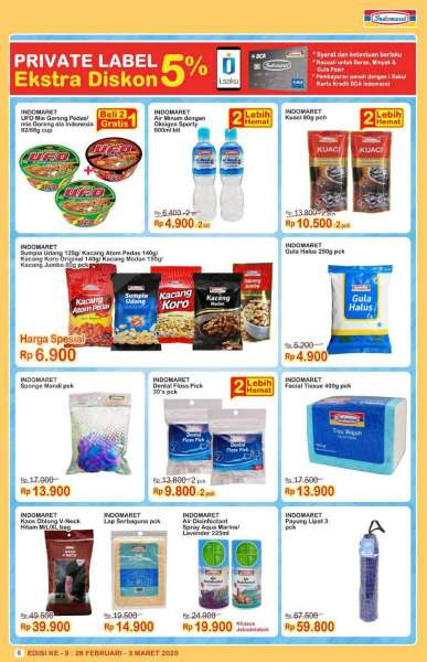 Promo <a href='https://jambi.tribunnews.com/tag/indomaret' title='Indomaret'>Indomaret</a> 26 Feb - 3 Mar 2020 10