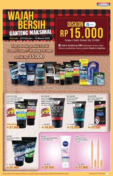 Promo <a href='https://jambi.tribunnews.com/tag/indomaret' title='Indomaret'>Indomaret</a> 26 Feb - 3 Mar 2020 7