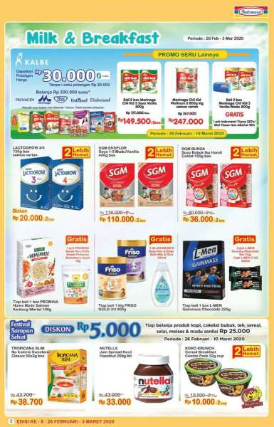 Promo Indomaret 26 Feb - 3 Mar 2020 2