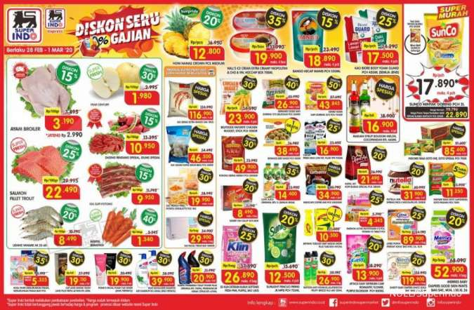 Promo <a href='https://kaltim.tribunnews.com/tag/superindo' title='Superindo'>Superindo</a> 28 <a href='https://kaltim.tribunnews.com/tag/februari' title='Februari'>Februari</a> 2020