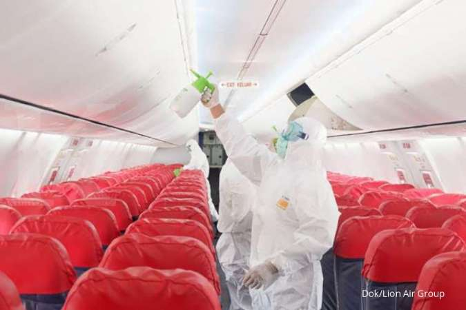 Lion Air Sterilisasi Seluruh Pesawat Operasional Sesuai Standar Internasional