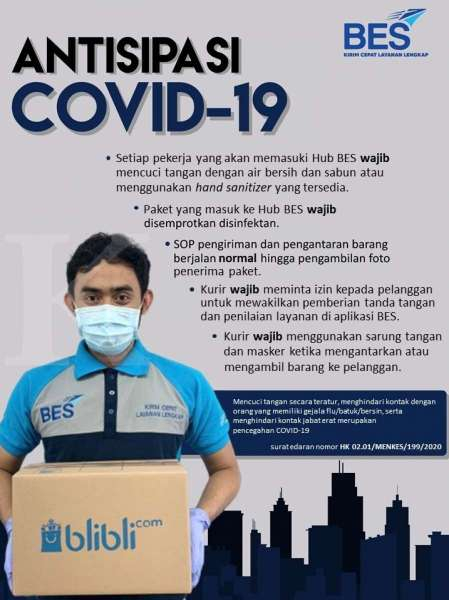 Blibli Meningkatkan Standar Prosedur Sanitasi untuk Kenyamanan Pelanggan