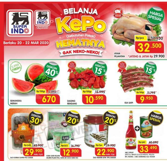 Promo Superindo 20-22 Maret 2020 2