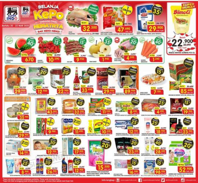 Promo Superindo 20-22 Maret 2020 1