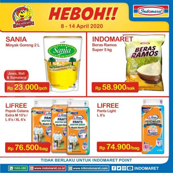Promo Indomaret Harga Heboh 8-14 April 2020