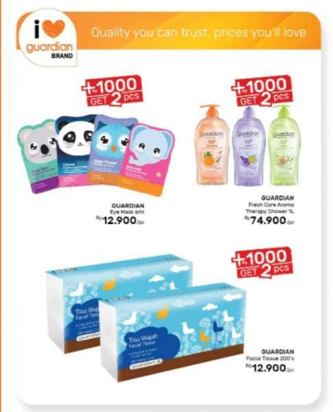 Promo Guardian 16 april 2020
