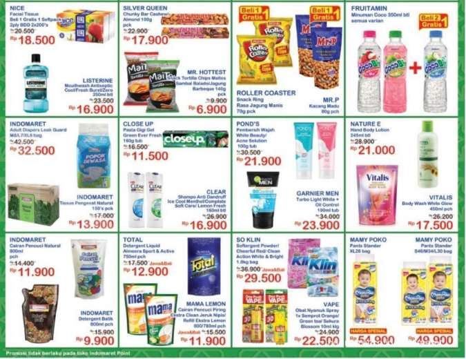 Promo Indomaret Hanya 4 Hsri 30 April 3 Mei 3