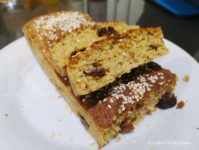 Resep Roti Sehat, Free Gluten, Murah Dan Cepat: Banana Outmeal Bread Resep Roti Sehat, Free Gluten, Murah Dan Cepat: Banana Outmeal Bread