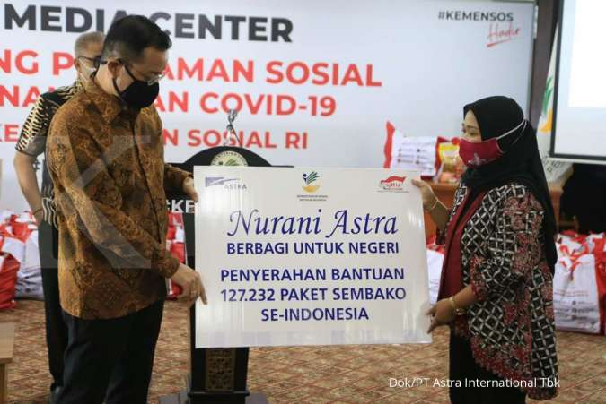 Astra Serahkan Bantuan Tahap Keempat Rp 25 Miliar Ringankan Dampak Sosial Akibat Covid-19