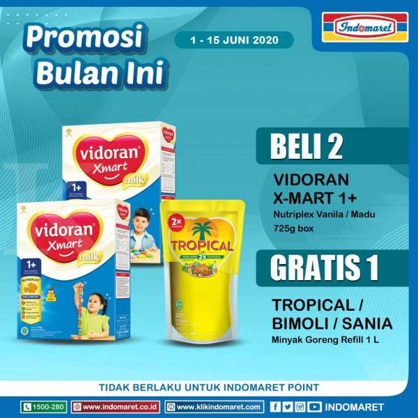 Promo <a href='https://kaltim.tribunnews.com/tag/indomaret' title='Indomaret'>Indomaret</a> Bulan Ini 1-15 Juni 2020 1