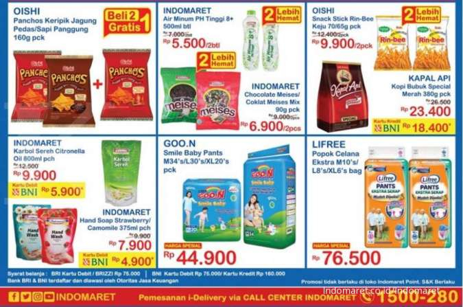 Promo JSM <a href='https://pontianak.tribunnews.com/tag/indomaret' title='Indomaret'>Indomaret</a> 12-14 Juni 2020