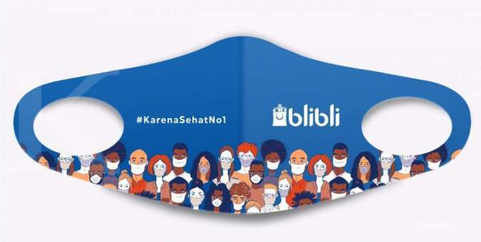 Blibli Bekerja Sama dengan Masker untuk Indonesia Sumbang Ribuan Masker Kain bagi Masyarakat Indonesia yang Membutuhkan