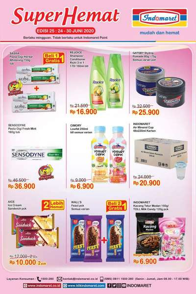 Promo <a href='https://kaltim.tribunnews.com/tag/indomaret' title='Indomaret'>Indomaret</a> Terbaru, 24-30 Juni 2020 6