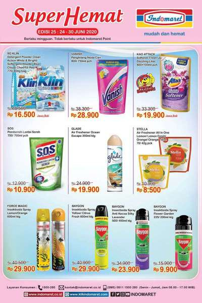 Home Care Fair Indomaret Juni 2020