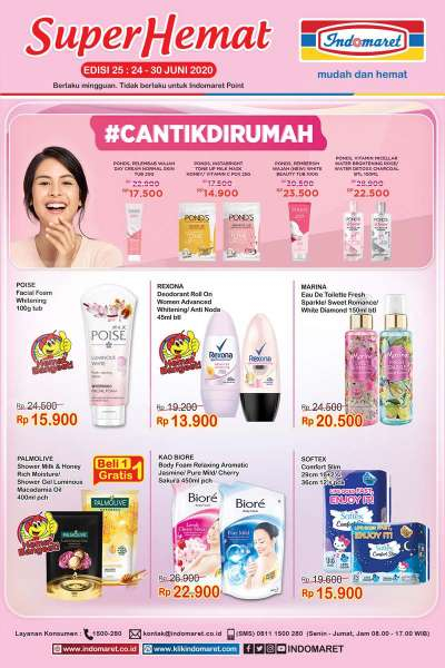 Promo <a href='https://kaltim.tribunnews.com/tag/indomaret' title='Indomaret'>Indomaret</a> Terbaru, 24-30 Juni 2020