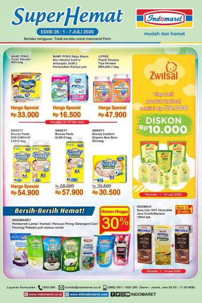 Promo Indomaret 1-7 Juli 2020