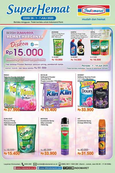 Promo Indomaret 1-7 Juli 2020