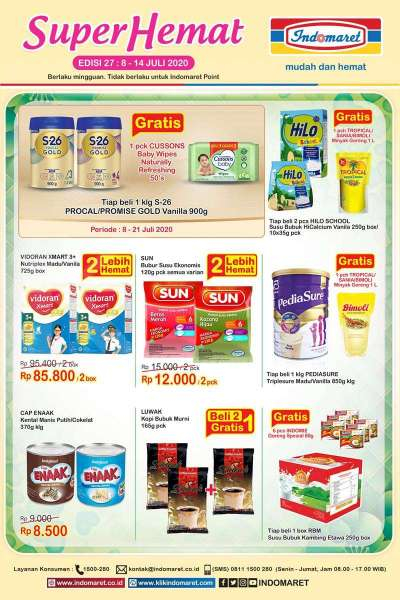 Promo Indomaret Super Hemat 8-14 Juli 2020