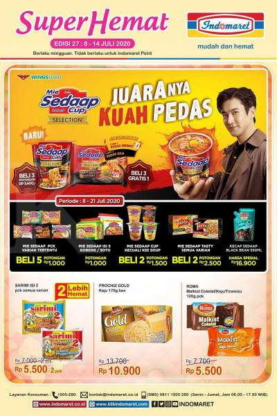 Promo Indomaret Super Hemat 8-14 Juli 2020