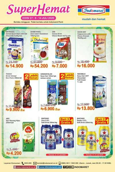 Promo Indomaret Super Hemat 8-14 Juli 2020