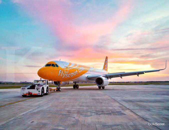 Scoot Kembali Terbangi Rute Surabaya-Singapura