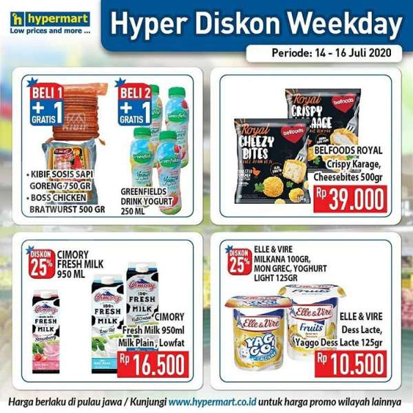 Katalog promo Hypermart 14-16 Juli 2020