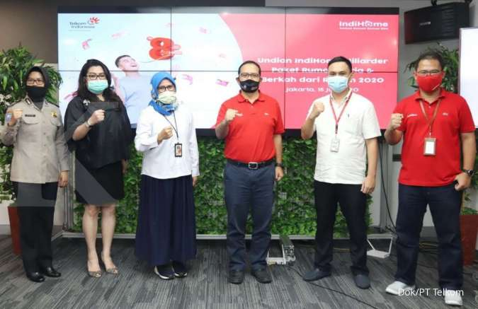 Wujud Apresiasi Kepada Pelanggan, Telkom Gelar Pengundian Indihome Miliarder Paket Rumah Ceria & Berkah dari Rumah 2020