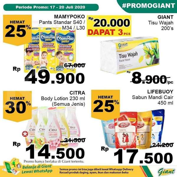 Promo JSM Giant 17-20 Juli 2020