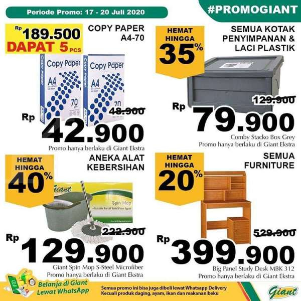Promo JSM Giant 17-20 Juli 2020