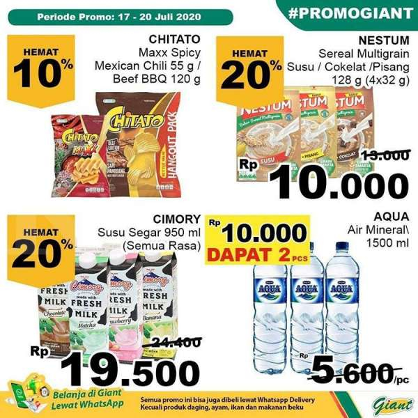 Promo JSM Giant 17-20 Juli 2020