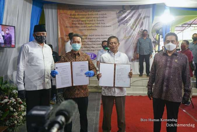 Resmikan Gudang SRG Ayam Karkas Beku, Mendag: Pemanfaatan SRG Tingkatkan Kesejahteraan Peternak Ayam