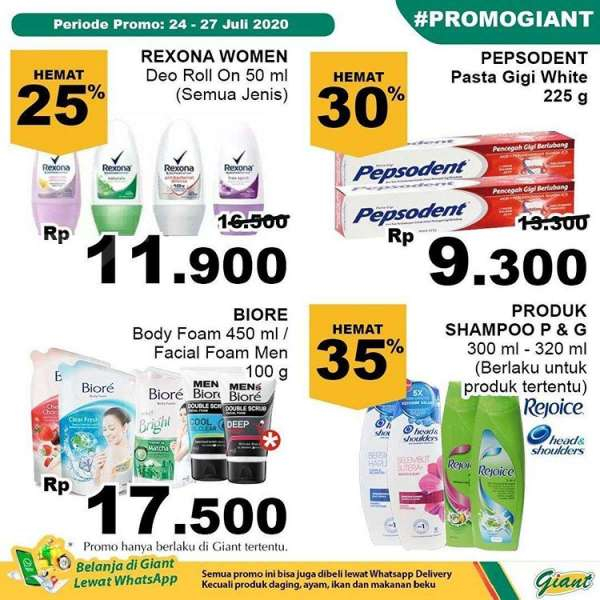 Promo JSM Giant 24 - 27 Juli 2020 