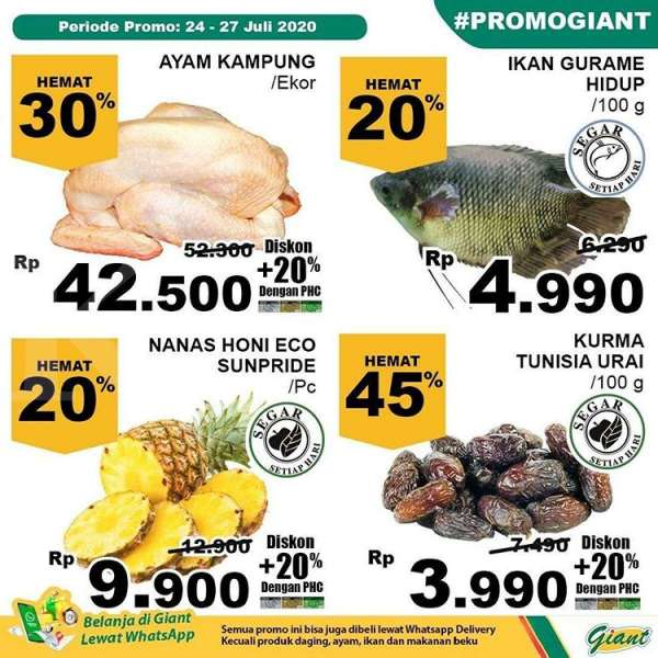 Promo JSM Giant 24 - 27 Juli 2020 