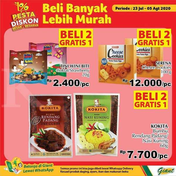Promo Giant 23 Juli – 5 Agustus 2020 