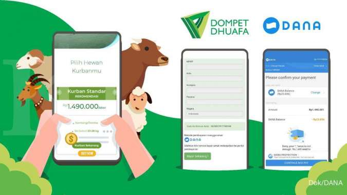 DANA dan Dompet Dhuafa Hadirkan Solusi Kurban Digital di Masa Pandemi