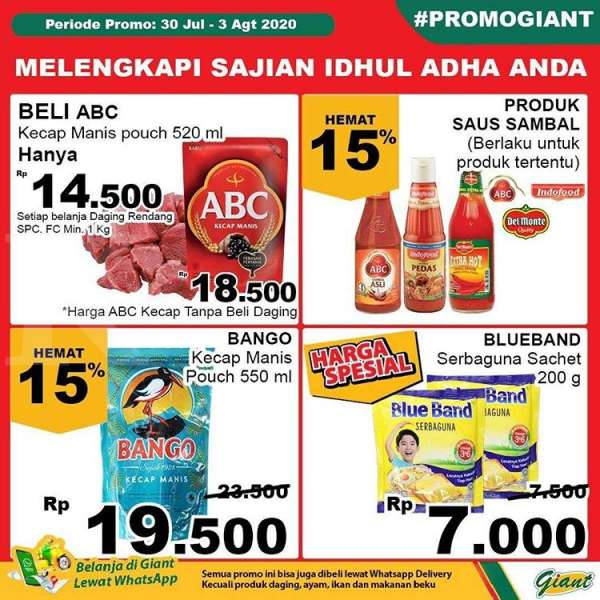 Promo Giant 30 Juli – 3 Agustus 2020
