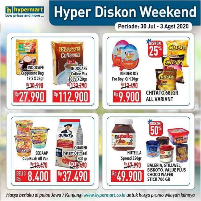 Promo JSM Hypermart 30 Juli – 3 Agustus 2020 