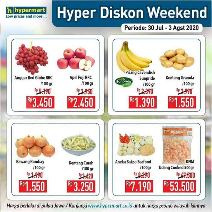 Promo JSM Hypermart 30 Juli – 3 Agustus 2020 