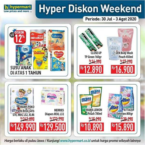 Promo JSM Hypermart 30 Juli – 3 Agustus 2020 