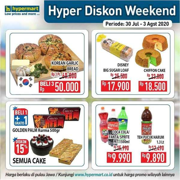 Promo JSM Hypermart 30 Juli – 3 Agustus 2020 